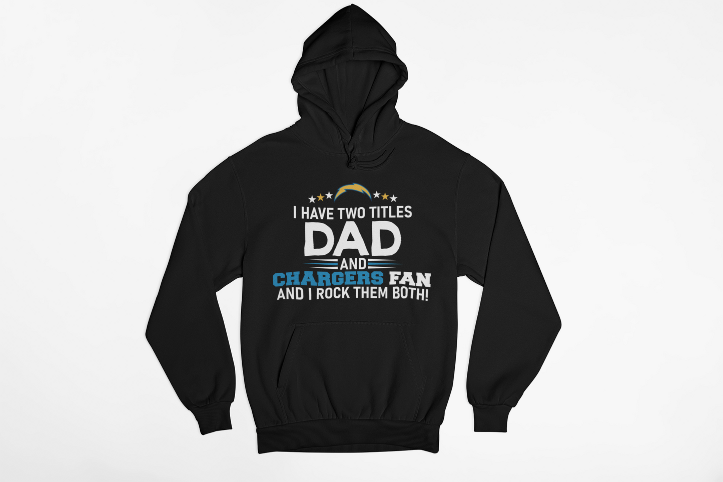 L.A. Chargers Dad Hoodie