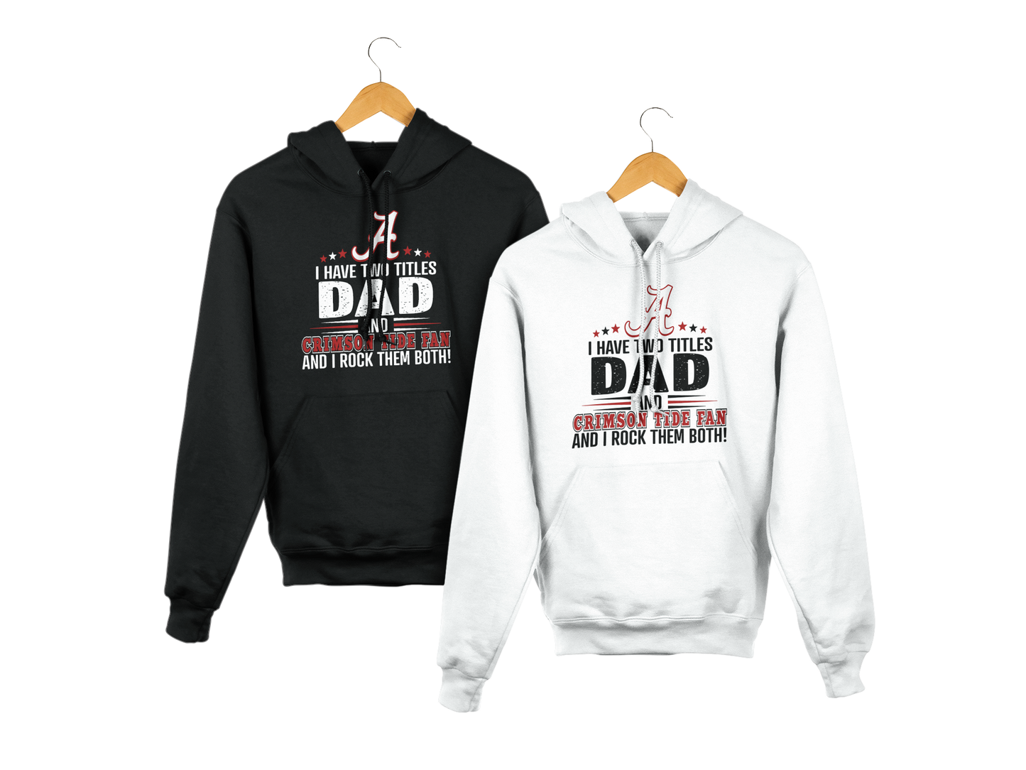 CRIMSON TIDE DAD HOODIE