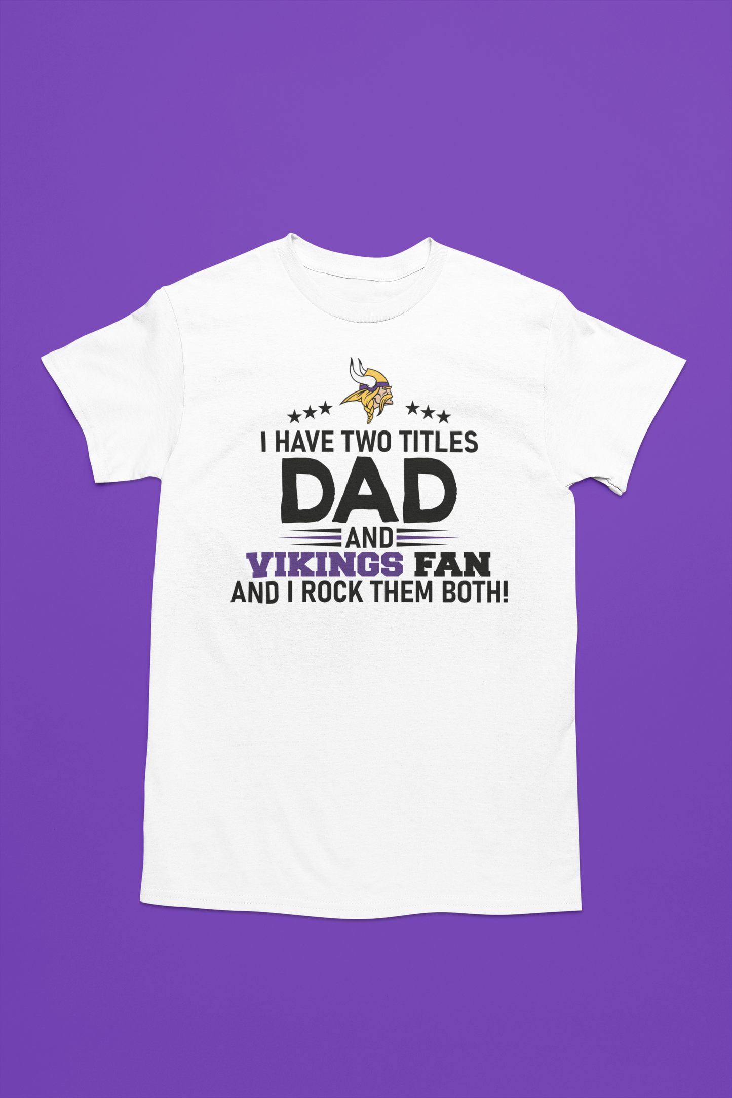 Minnesota Vikings Dad T-Shirt