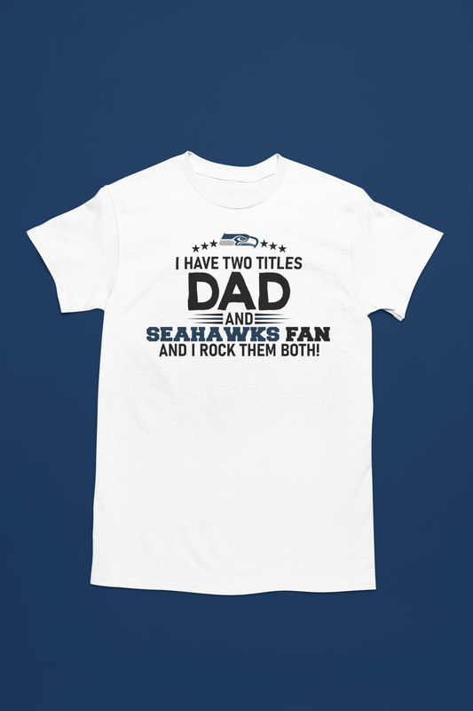 Seattle Seahawks Dad T-Shirt