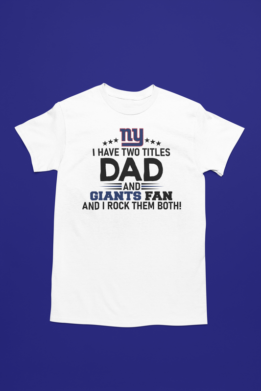New York Giants Dad T-Shirt