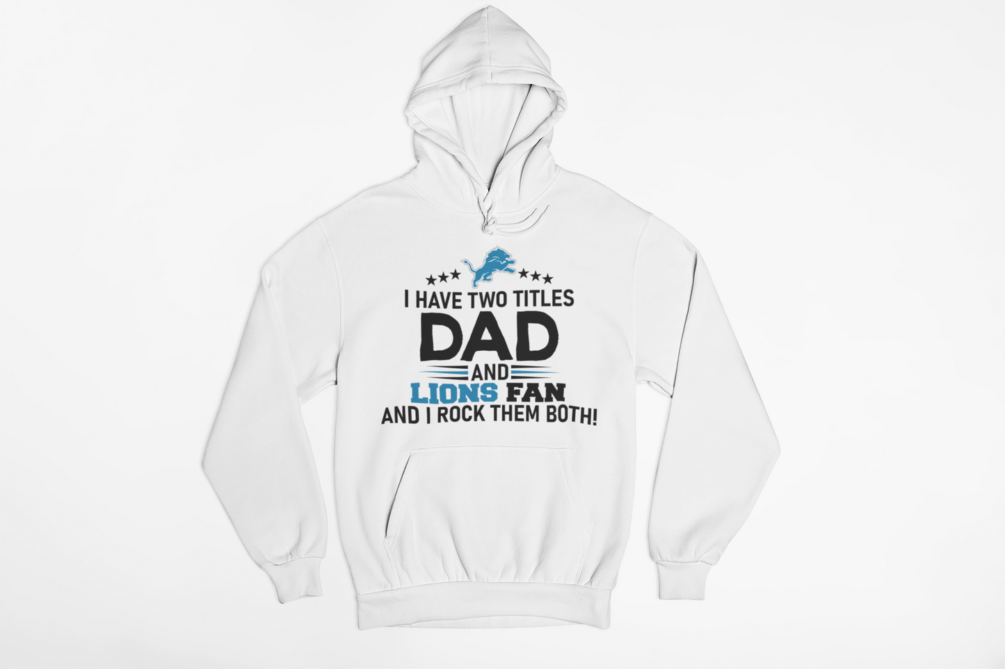 Detroit Lions Dad Hoodie