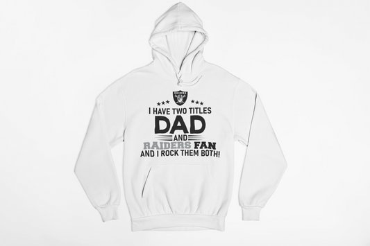 Las Vegas Raiders Dad Hoodie