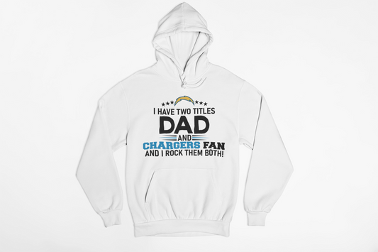 L.A. Chargers Dad Hoodie
