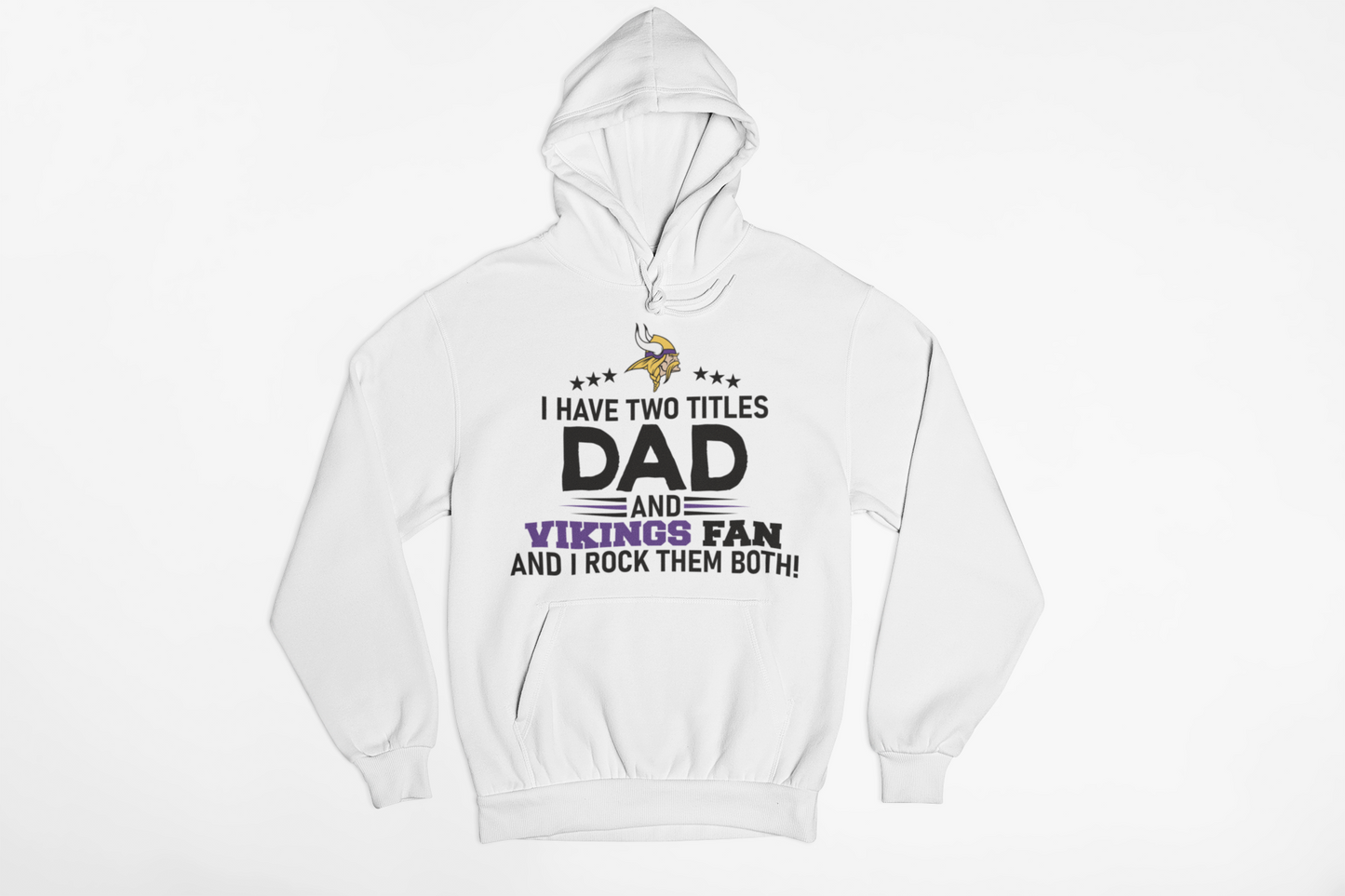 Minnesota Vikings Dad Hoodie