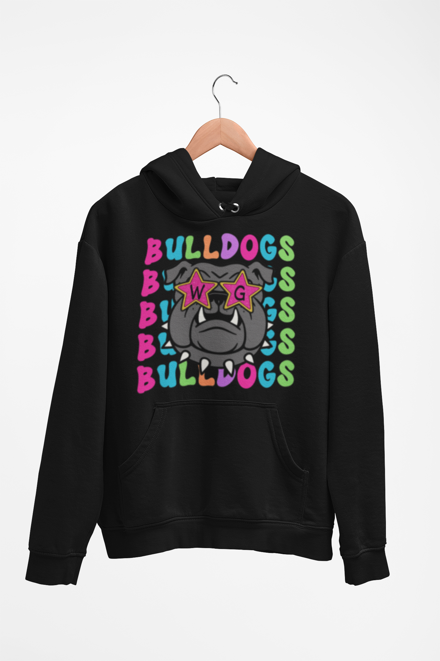 Bulldog Star Hoodie