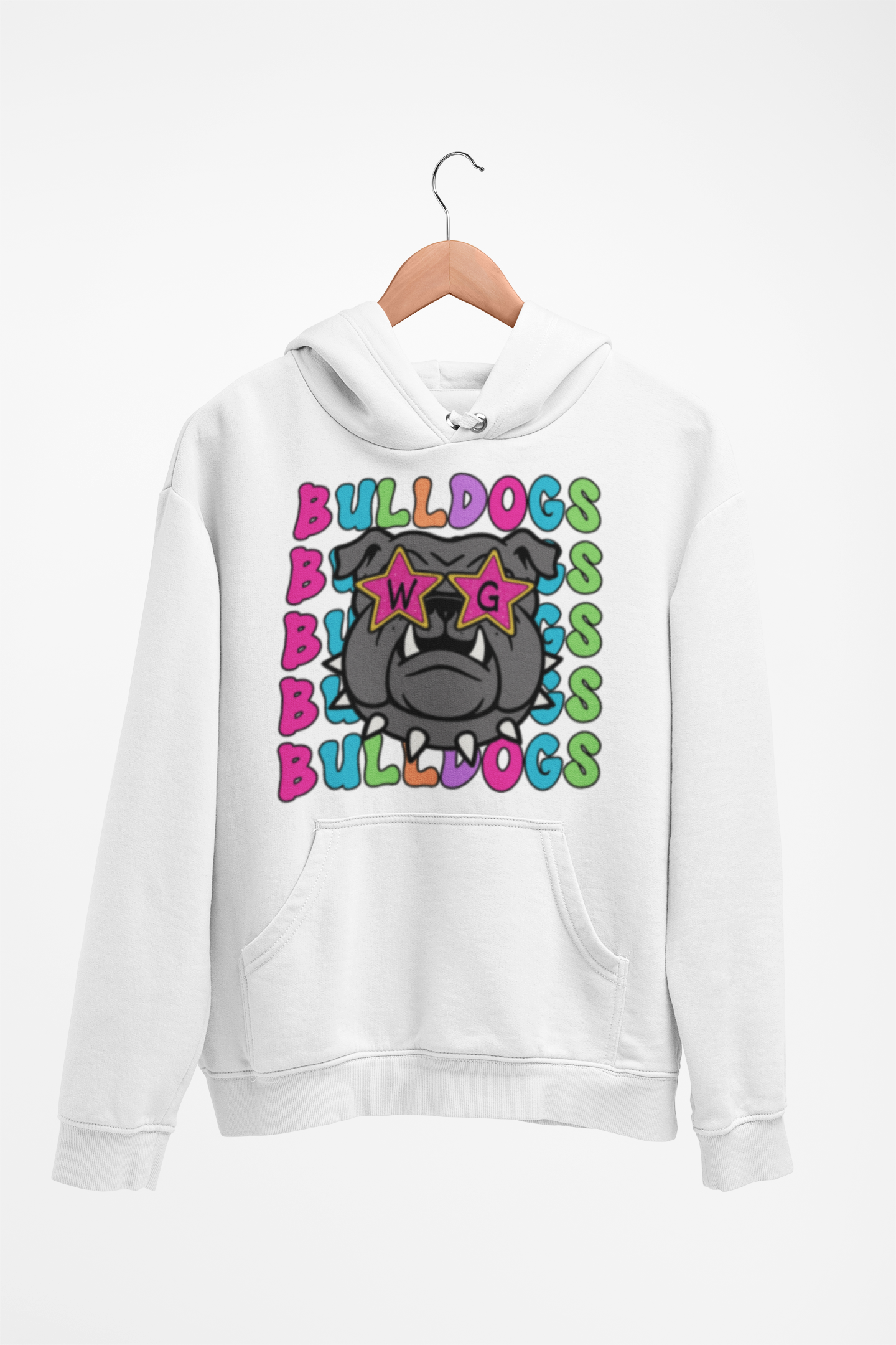 Bulldog Star Hoodie